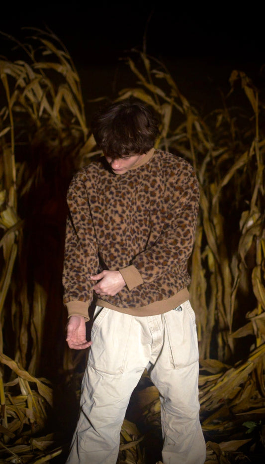 Fur Leopard Sweater