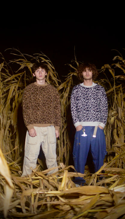 Fur Leopard Sweater