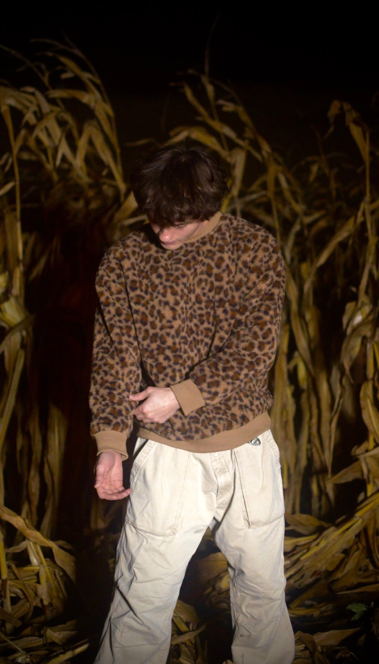 Fur Leopard Sweater
