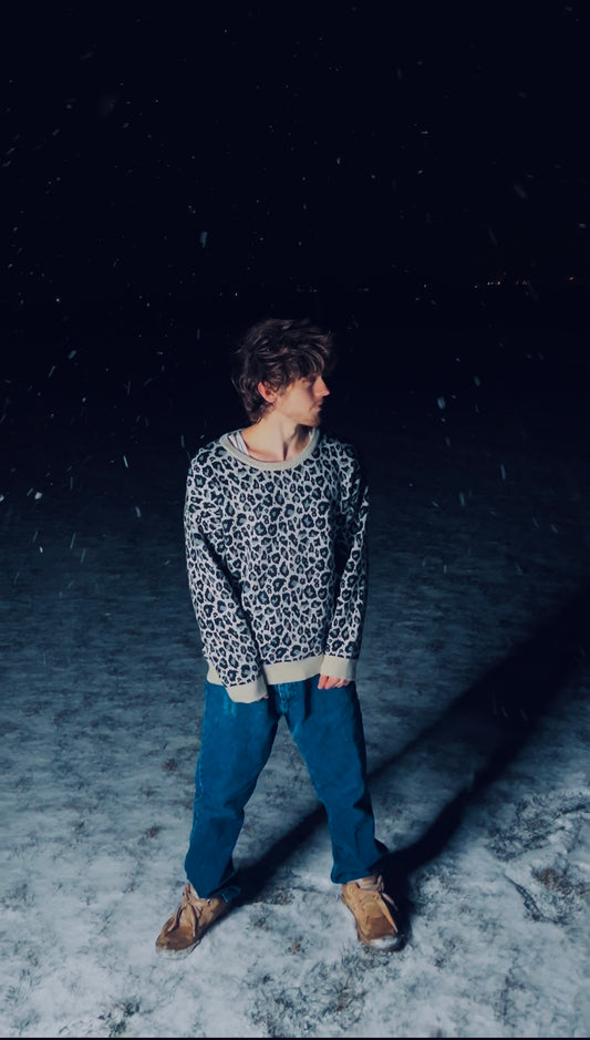 Snow Leopard Sweater