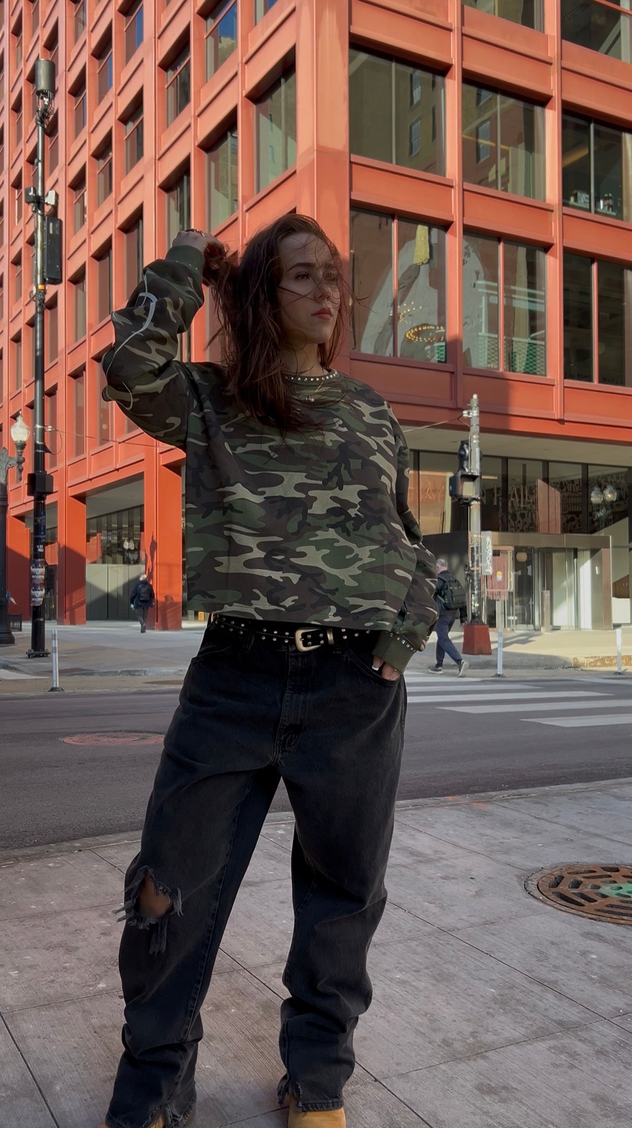 Thermal Camo long sleeve