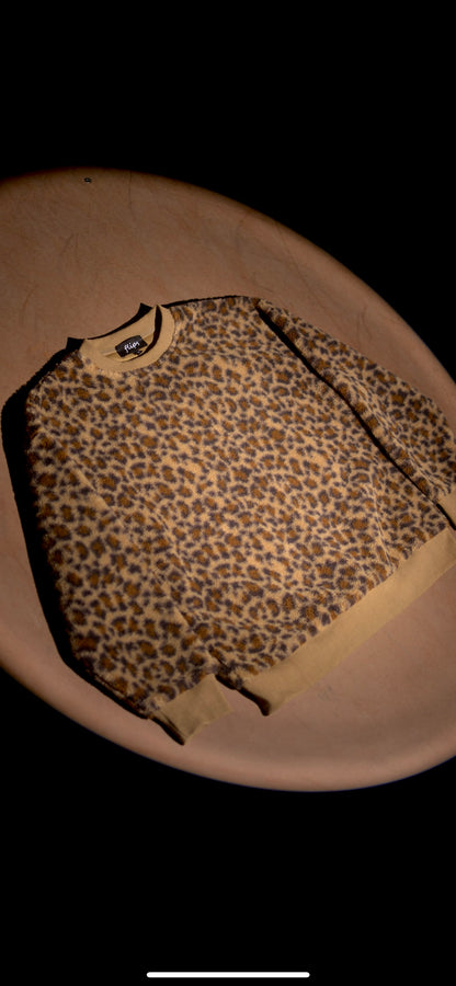 Leopard print sweater